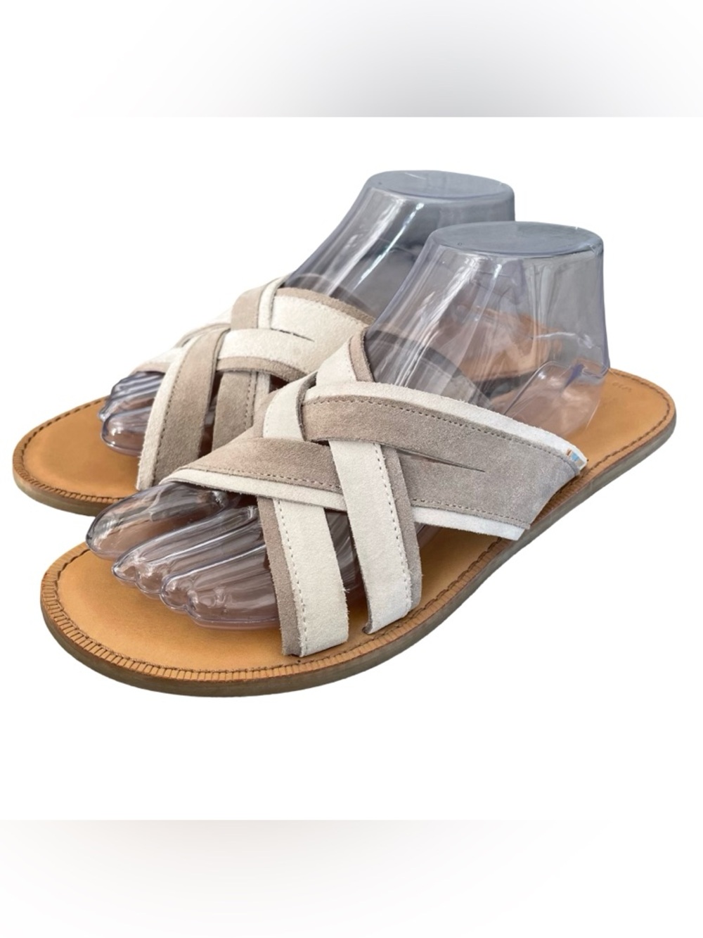 Tom’s Val Desert Slide Sandals Size 10